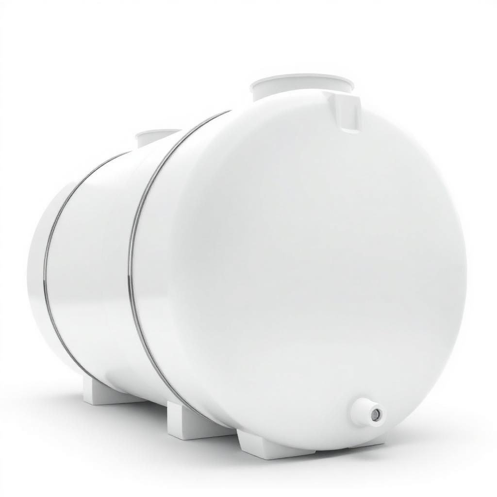 خزان أفقي سعة 500 لتر